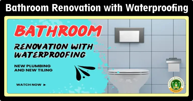 Bathroom Renovation with Waterproofing