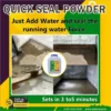 Stop Groundwater Leakage Or active water leakage repair with Quick Seal Powder