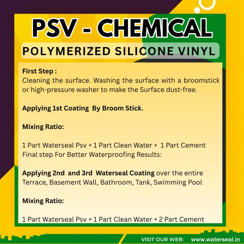Best Waterproofing Chemical - Waterseal PSV - Image 2