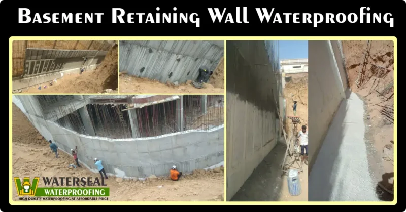 Basement Retaining Wall Waterproofing