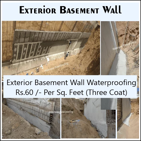 Exterior-Basement-wall-waterproofing-Cost