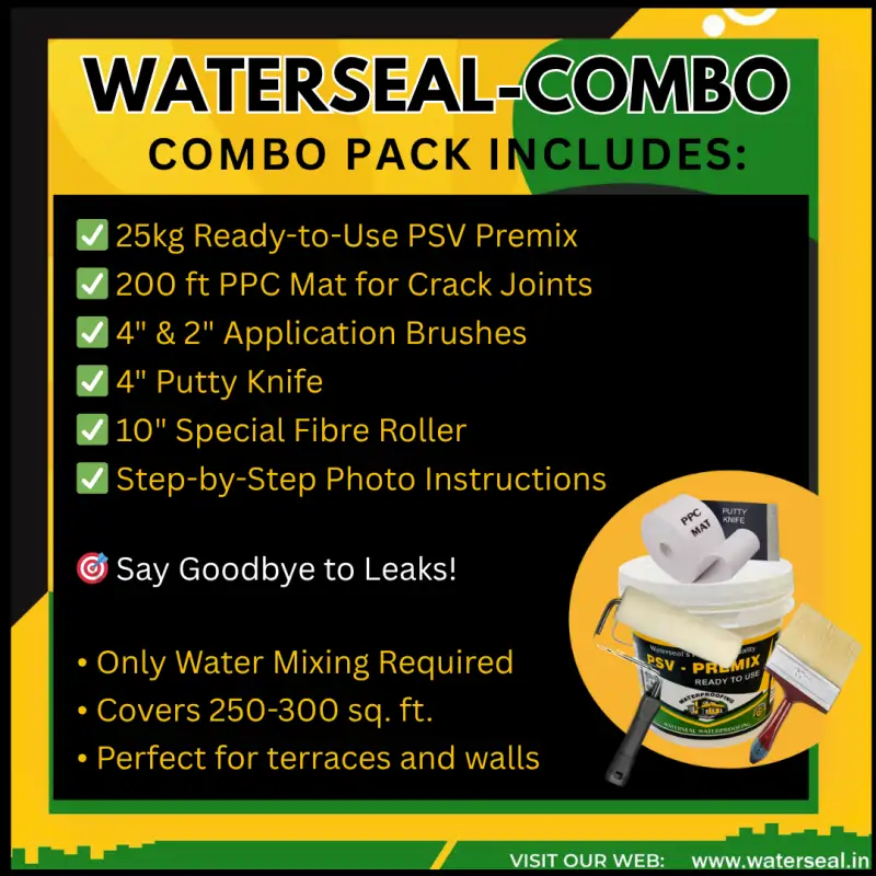 Waterproofing Combo Pack Includes