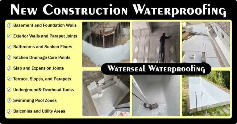 New Construction Waterproofing Tips