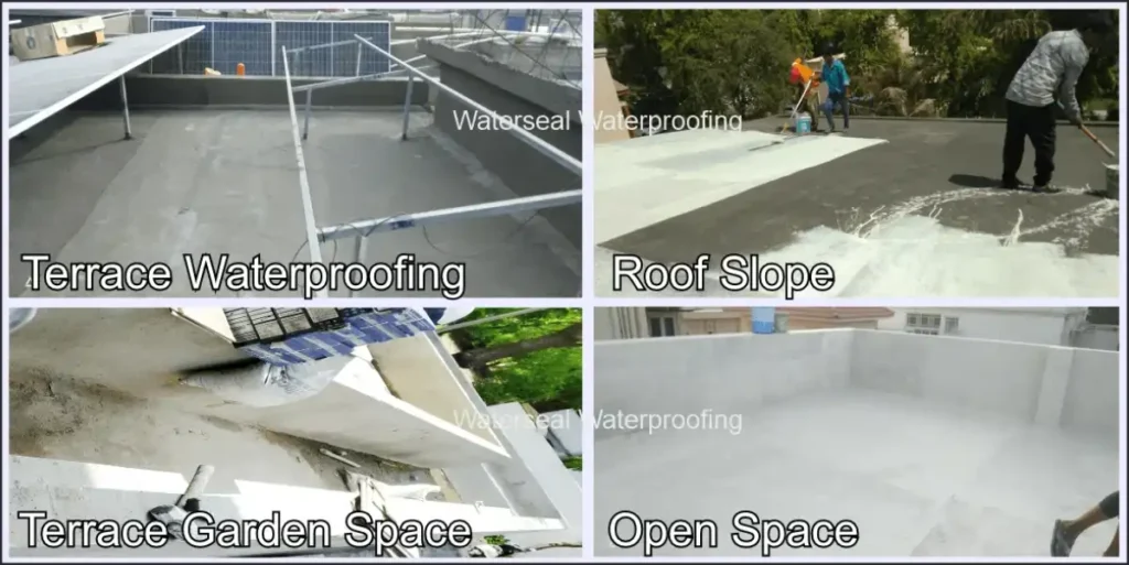 New Terrace, Roof , Perafits, Balcony, and Terrace Garden Waterproofing