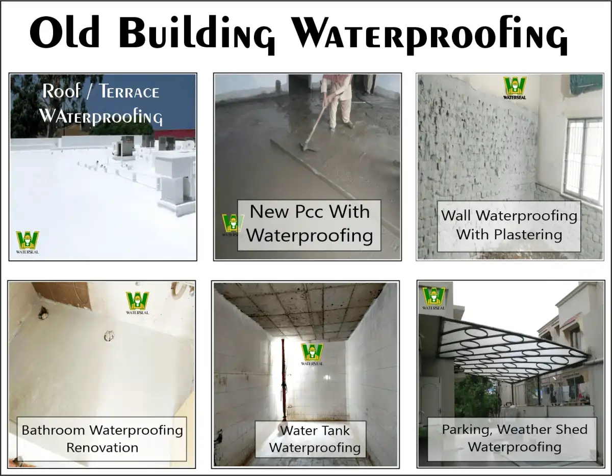 Old Building Waterproofing Solutions