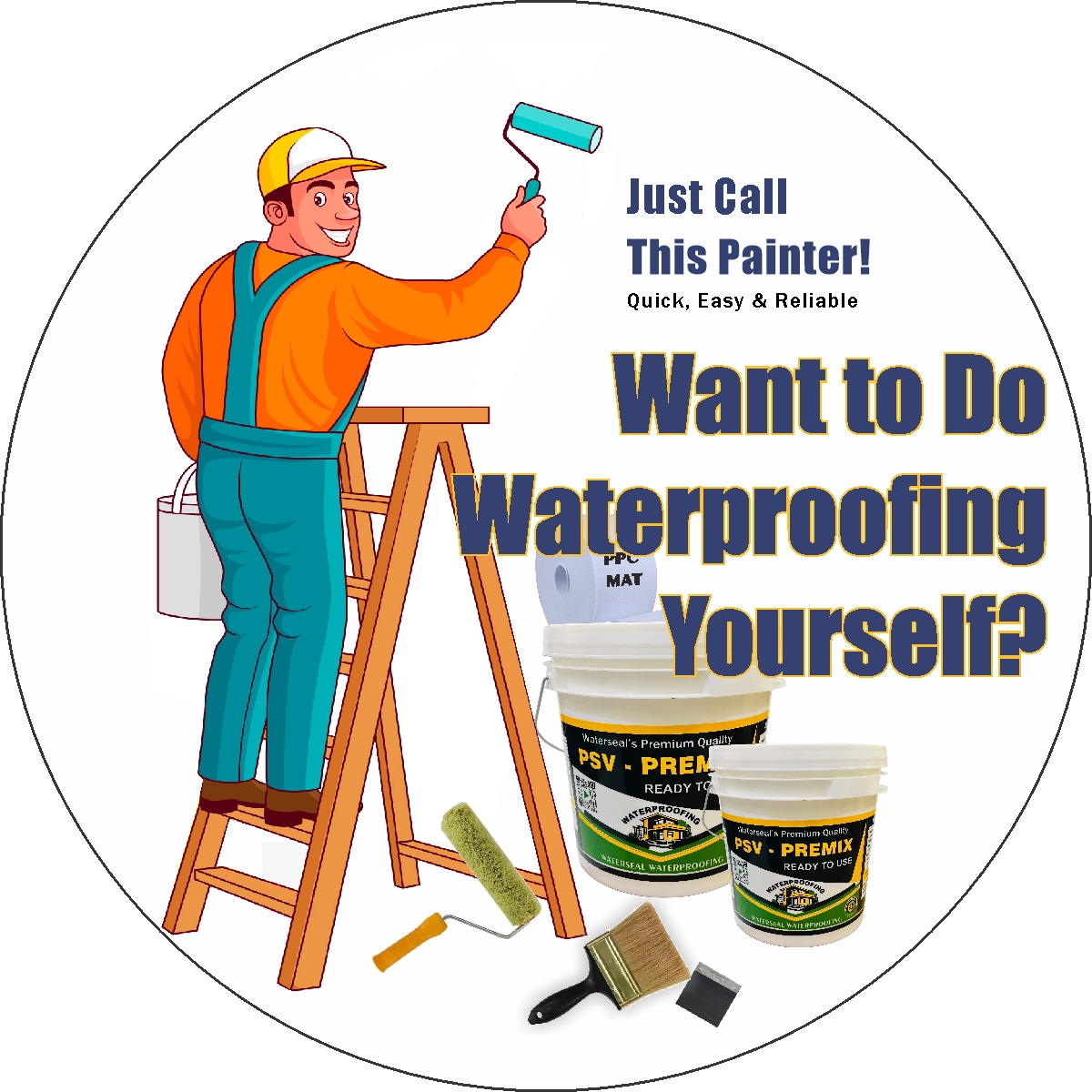 DIY Waterproofing Guides |methods to stop water leakage in home walls and terrace