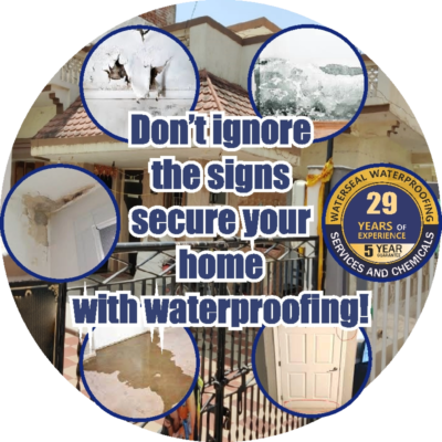 Don’t ignore the signs Secure your home with Waterproofing