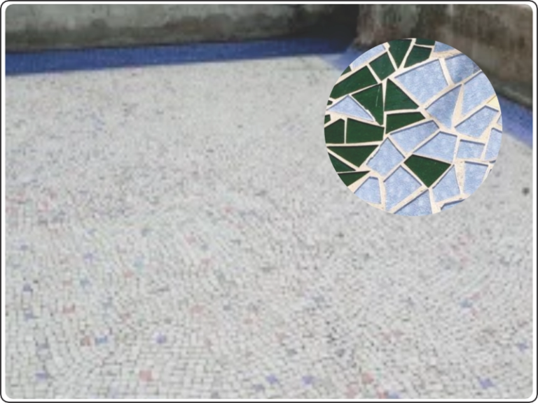 China mosaic terrace waterproofing treatment
