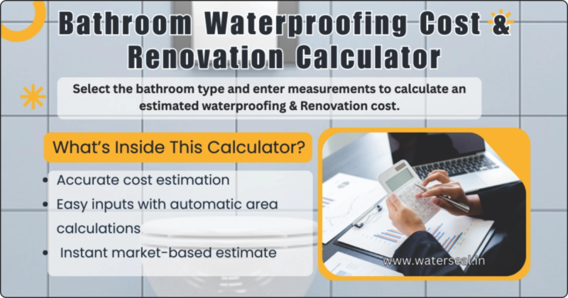 Bathroom Waterproofing and Renovation Cost Calculator