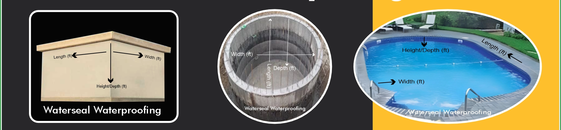 Water Tank & Swimming Pool Measurement and Cost Estimate Calculator