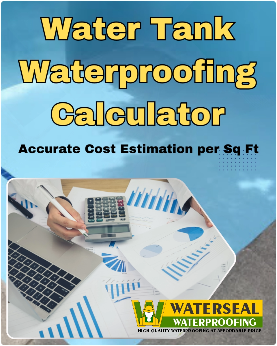 water tank waterproofing cost calculator with dimensions